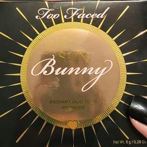 NIB Too Faced Sun Bunny Duo Bronzer